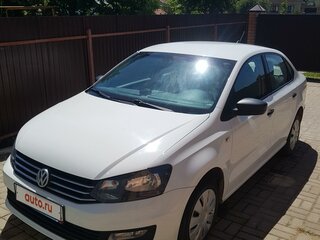 2020 Volkswagen Polo V Рестайлинг, белый, 1150000 рублей, вид 1