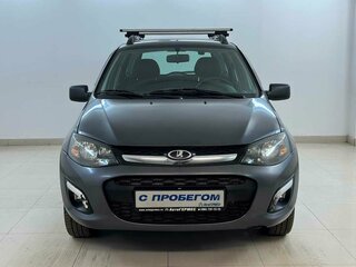 2014 Lada (ВАЗ) Kalina II, серый, 425000 рублей, вид 2