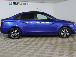 2020 Lada (ВАЗ) Vesta I, синий, 929990 рублей, вид 4