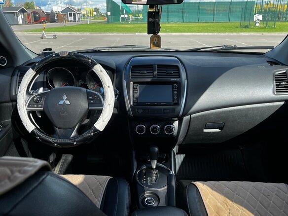 2013 Mitsubishi ASX I Рестайлинг, серый, 1450000 рублей - вид 11