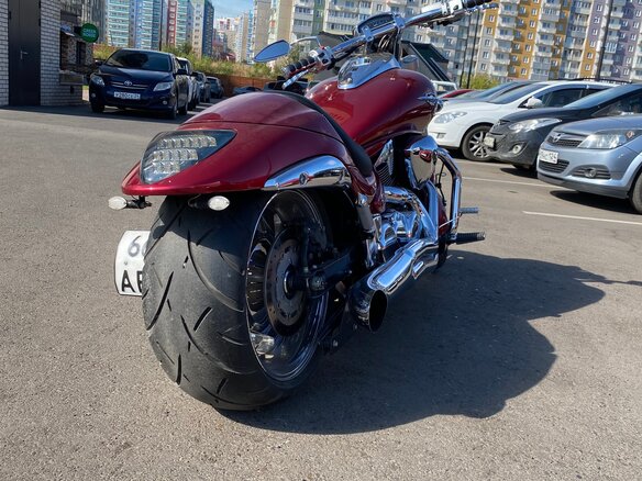 2007 Suzuki Boulevard M109R, пурпурный - вид 15