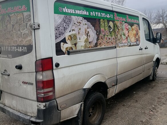 2008 Mercedes-Benz Sprinter, белый, 1150000 рублей - вид 2