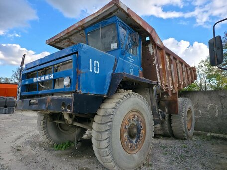 1987 БЕЛАЗ 7540, синий, 650000 рублей, вид 1