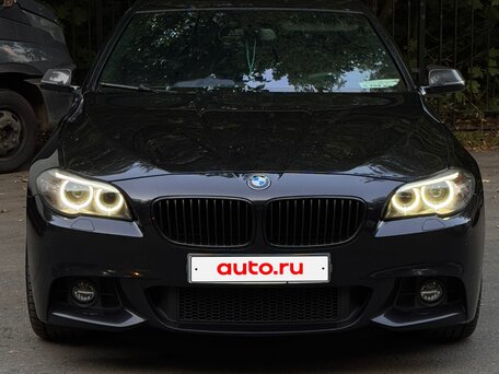 2016 BMW 5 серии 520i VI (F10/F11/F07) Рестайлинг, чёрный, 2038000 рублей, вид 3