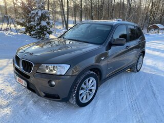 2012 BMW X3 20d xDrive II (F25), коричневый, 1850000 рублей, вид 2