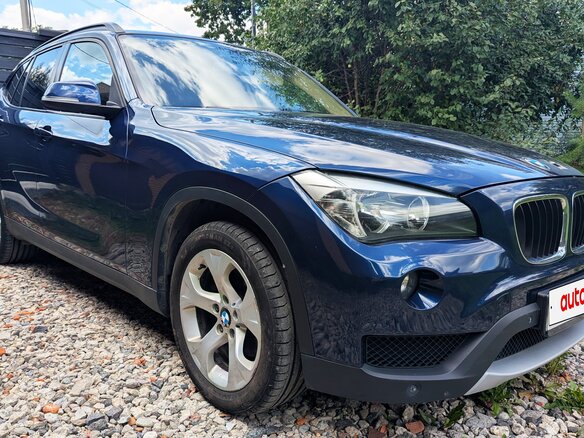 2014 BMW X1 20i I (E84) Рестайлинг, синий, 1700000 рублей - вид 10
