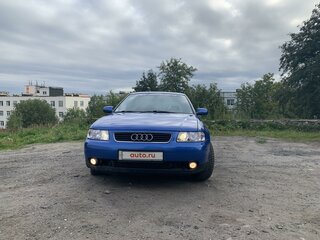 2002 Audi A3 I (8L) Рестайлинг, синий, 280000 рублей, вид 1
