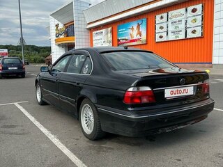 1998 BMW 5 серии 520i IV (E39), чёрный, 366000 рублей, вид 3
