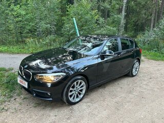 2018 BMW 1 серии 118i II (F20/F21) Рестайлинг 2, чёрный, 1366677 рублей, вид 1