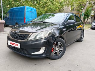 2012 Kia Rio 4-speed III, чёрный, 620000 рублей, вид 2