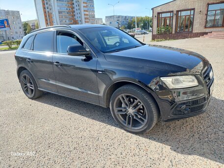 2014 Audi Q5 I (8R) Рестайлинг, чёрный, 1800000 рублей, вид 1