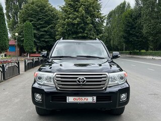 2014 Toyota Land Cruiser 200 Series Рестайлинг 1, чёрный, 3250000 рублей, вид 3
