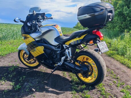 2006 BMW K 1200 S, жёлтый, 400000 рублей, вид 1