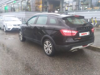2020 Lada (ВАЗ) Vesta SW Cross I, чёрный, 950000 рублей, вид 4