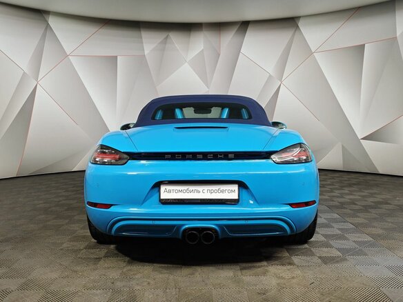 2020 Porsche Boxster IV 718 (982), синий - вид 7