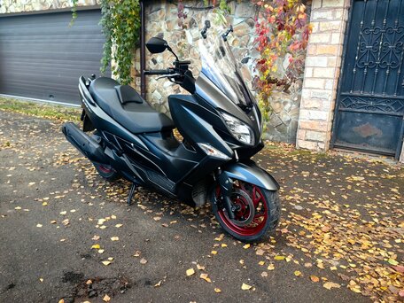 2017 Suzuki Burgman (SkyWave) 400, чёрный, 465000 рублей, вид 1