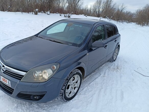 2005 Opel Astra H, синий, 470000 рублей