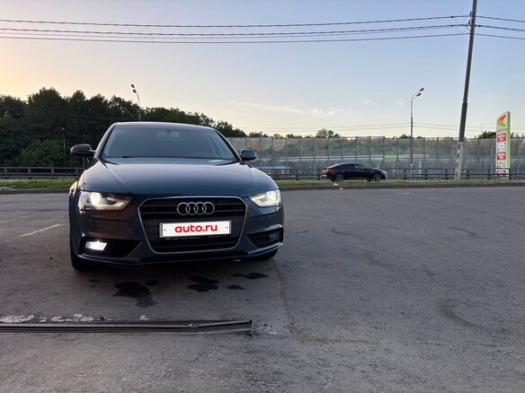 2015 Audi A4 IV (B8) Рестайлинг, серый, 1645000 рублей - вид 5