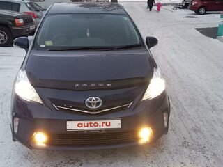 2014 Toyota Prius Alpha I (ZVW40/41), синий, 1570000 рублей, вид 2