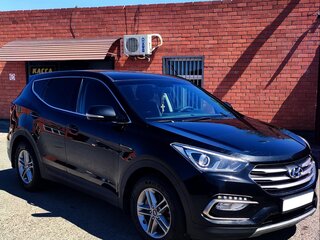 2017 Hyundai Santa Fe III Рестайлинг, чёрный, 1750000 рублей, вид 2