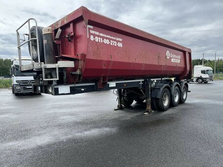 2018 Grunwald Полуприцеп самосвальный, красный, 1290000 рублей, вид 1