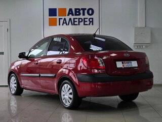2009 Kia Rio II Рестайлинг, красный, 340000 рублей, вид 4