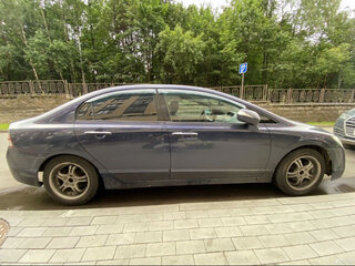 2008 Honda Civic VIII Рестайлинг, синий, 610000 рублей, вид 2