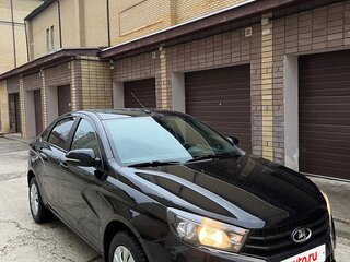 2020 Lada (ВАЗ) Vesta I, чёрный, 1155000 рублей, вид 3
