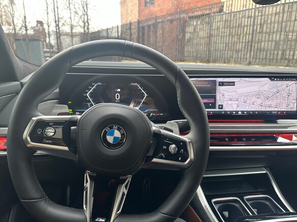 2023 BMW 7 серии 740d xDrive VII (G70), чёрный, 13300000 рублей - вид 26