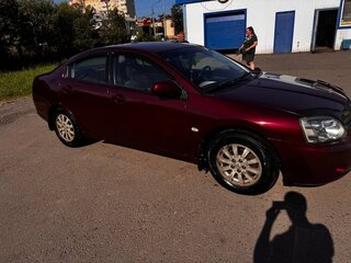 2006 Mitsubishi Galant IX Рестайлинг, красный, 590000 рублей, вид 4