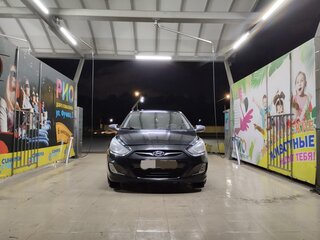 2012 Hyundai Solaris I, чёрный, 500000 рублей, вид 2
