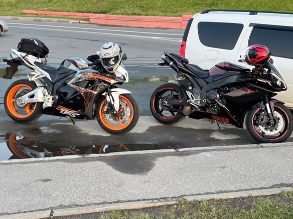 2012 Honda CBR 600RR, оранжевый, 730000 рублей - вид 3