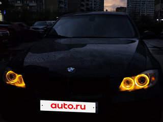 2007 BMW 3 серии 320i V (E90/E91/E92/E93), чёрный, 950000 рублей, вид 1