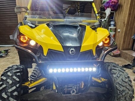 2013 BRP Can-Am Maverick X RS DPS, жёлтый, 1800000 рублей, вид 5