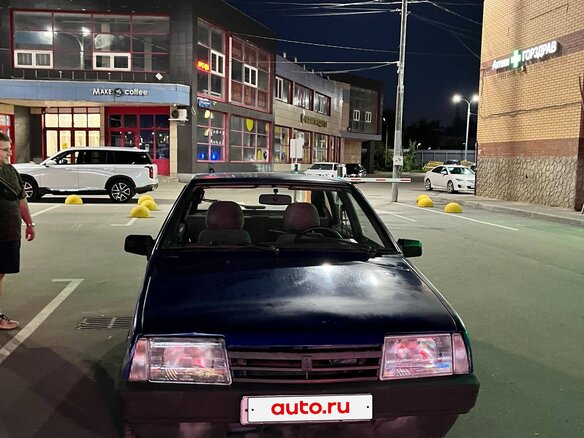 2003 Lada (ВАЗ) 2109 21093i, синий - вид 3