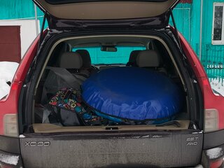 2006 Volvo XC90 5 Geartronic I Рестайлинг, пурпурный, 1100000 рублей, вид 4