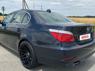 2008 BMW 5 серии 525i V (E60/E61) Рестайлинг, синий, 1130000 рублей, вид 5