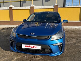 2017 Kia Rio IV, синий, 1100000 рублей, вид 1