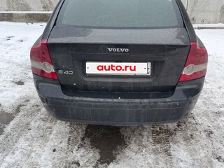 2007 Volvo S40 II, чёрный, 315000 рублей, вид 3