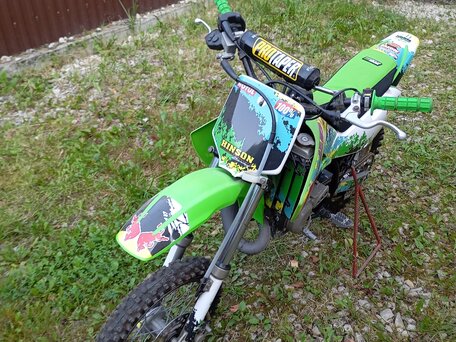 2009 Kawasaki KX 65, зелёный, 89000 рублей, вид 4