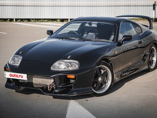 1995 Toyota Supra IV (A80), чёрный, 4500000 рублей, вид 4