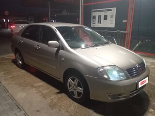 2003 Toyota Corolla IX (E120, E130), золотистый, 500000 рублей, вид 3