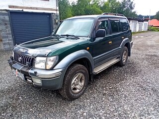 2000 Toyota Land Cruiser Prado 90 Series Рестайлинг, зелёный, 990000 рублей, вид 1