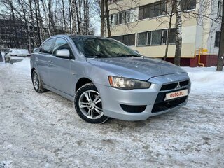 2008 Mitsubishi Lancer X, серебристый, 860000 рублей, вид 3