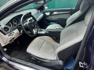 2011 Mercedes-Benz C-Класс 180 III (W204) Рестайлинг, синий, 1250000 рублей, вид 3