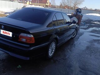2002 BMW 5 серии 530i IV (E39) Рестайлинг, чёрный, 680000 рублей, вид 4