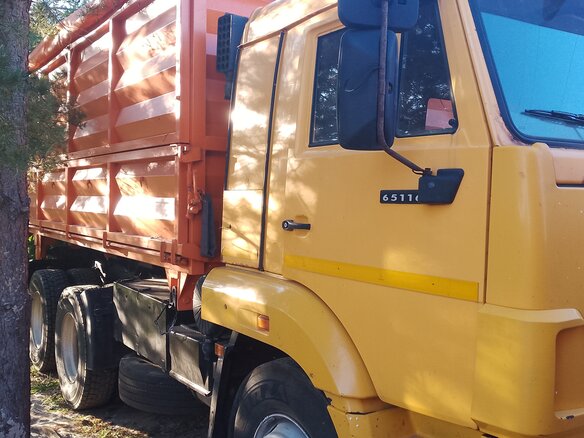 2005 КамАЗ 4528, оранжевый, 2700000 рублей - вид 8