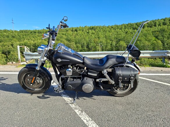 2012 Harley-Davidson Fat Bob, чёрный, 800000 рублей - вид 5