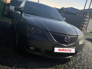 2006 Mazda 3 I (BK) Рестайлинг, серый, 650000 рублей, вид 3