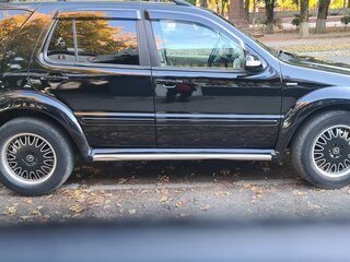 2002 Mercedes-Benz M-Класс 320 I (W163) Рестайлинг, чёрный, 1200000 рублей, вид 4